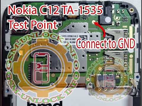 Nokia C12 TA-1535 Test Point