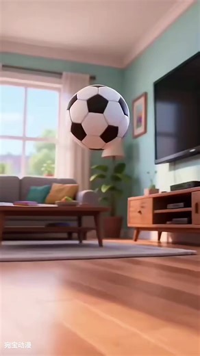 Jangan main bola di dalam rumah ! #kartun #cartoon #animasi #story