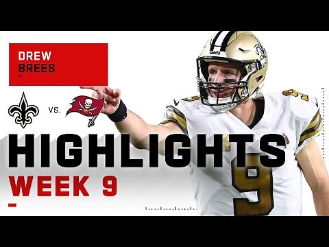 Drew Brees Silenced Brady w/ 4 TDs | NFL 2020 Highlights