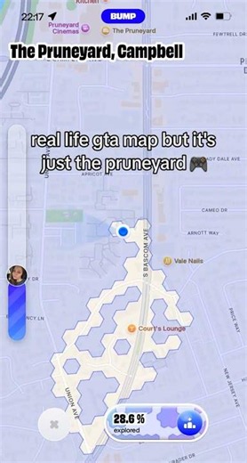 real life gta map but it's just the pruneyard 🎮