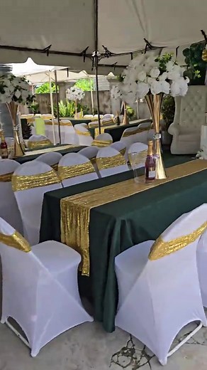 Emerald Green and Gold: Perfect 60th Birthday Decor Ideas