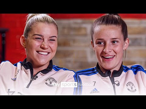 Alessia Russo and Ella Toone discuss why they're so close 🥰