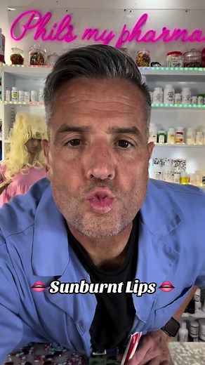 No one wants sunburnt lips! Here is how to fix and avoid it! #sunburntlips #mropartner #sunburn #lips #sunburn #sunburnhack