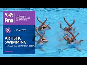 Russia's Artistic Swimming Gold Performance at Rome 2009 | FINA World Championships