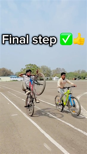 Step-by -step wheelie mare ✅18 second me ￼ll.🔥 full solution ￼ #wheelie #stepbystep #cycling