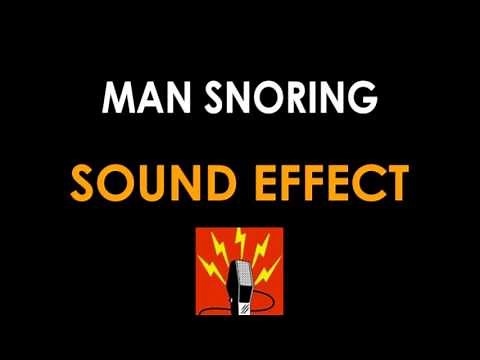 Man Snoring Sound Effect (Different Effects Included)