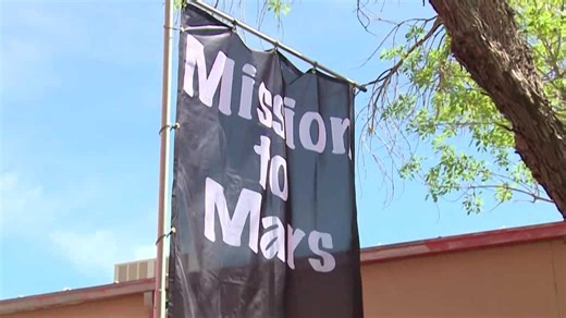 Fifth graders in New Mexico present Mars habitat designs at STEM event