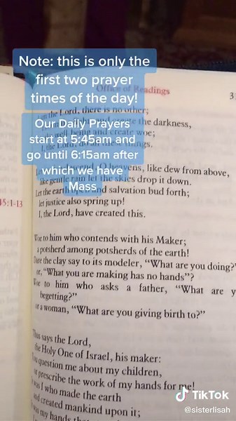 Our Daily Prayers: Part 1 - Catholic Liturgy of the Hours