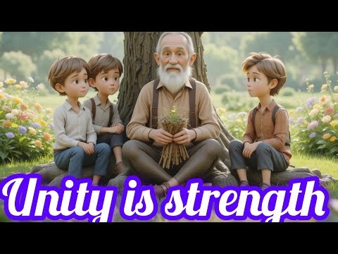 Unity is Strength – The Father and His three Sons |moral and inspirational story