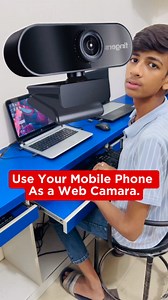 32K views · 621 reactions | Use your Mobile Phone as a Web Camera ||...