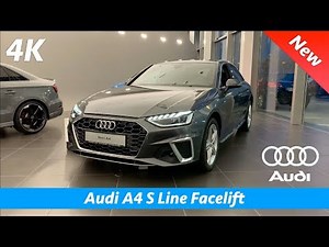 Audi A4 S Line 2020 (Facelift) - FIRST quick look in 4K | Interior - Exterior (Day & Night)