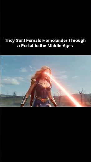 A Female Homelander in a Medieval Undead Siege