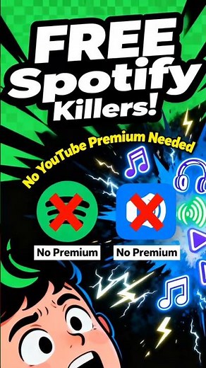 FREE Spotify & YouTube Music Premium | Best Free Music Apps #music #shorts