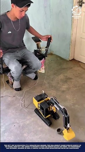 Mini Excavator - 1:16 Scale Controlled by Custom DIY Joystick