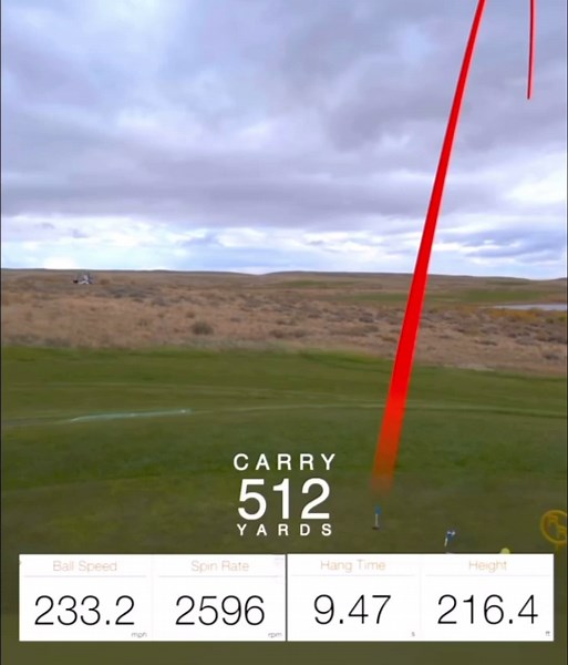 579 yard world record (Kyle Berkshire)