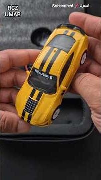 $20 Mini Mustang 1:43 RC Car Wltoys | Cheap Palm Size RC Drift 4WD | سيارة ريموت #unboxing #mustang