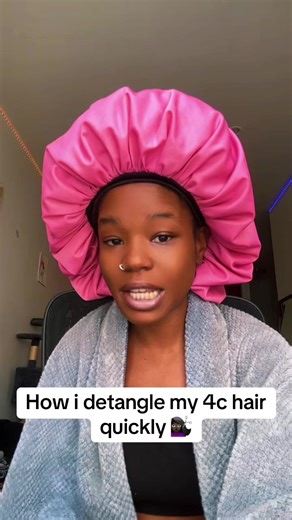 Effortless Detangling for 4C Hair on Wash Days