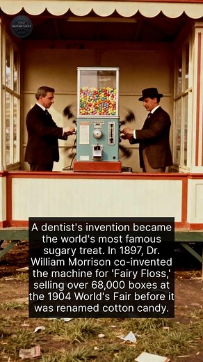 A dentist invented the sugary treat we now call cotton candy. | History Vault