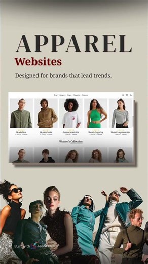 Go to appsketch.ai & get high conversion custom website for your fashion brand. #ecommercewebsite