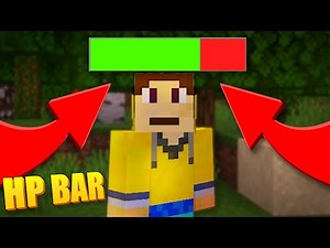 The Simple Health Bar in MCPE 1.18! - Minecraft Bedrock Edition ( Simplified HP Bar )