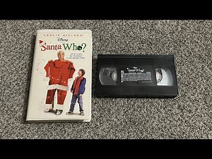 Santa Who? 2001 VHS Overview
