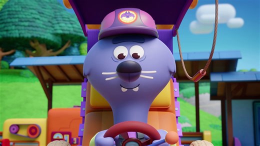 Piggy Builders - Series 1: 22. Honking Wolf - Audio Described