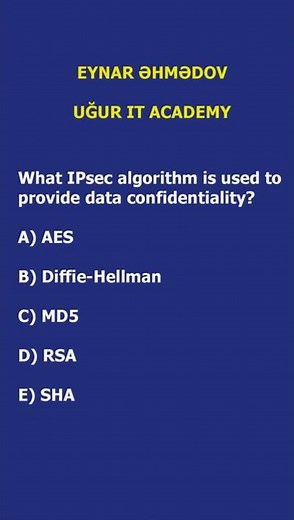 What IPsec algorithm is used to provide data confidentiality?