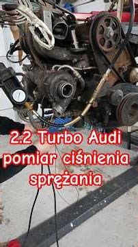 2.2 Turbo compression pressure measurement of an Audi 100 engine from 1990