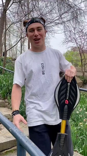 Trying ripstick tricks: The sit-down challenge!