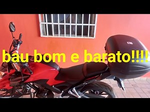 instalação bau nova cb 300 f twister 2023, ##-bau bom e barato##