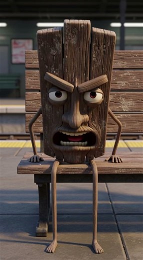 TRAIN STATION #animation #humor #funny #relatable #memes #unfair #cartoon #ai #comedy #aicreator