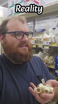 Hardware store expectation vs. reality! #diy #hardwarestore #tools