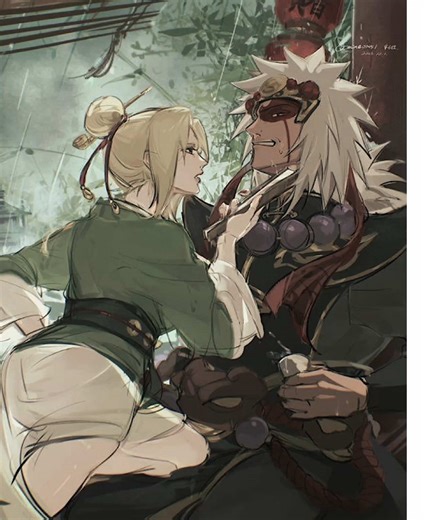 Tsunade and Jiraiya: A Tribute to Naruto's Legends