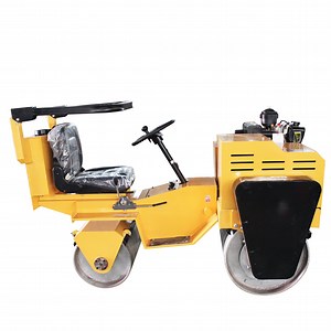 [Hot Item] Double Drum Mini Road Vibratory Roller Compactor Machine