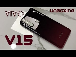 VIVO V15 UNBOXING OF GLAMOUR RED COLOR