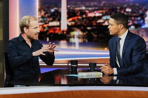 1.4M views · 21K reactions | Make America Great Again!* *Tax the wealthy like we did in the 1950s! "Utopia for Realists" author Rutger Bregman makes the case for higher taxes on the rich and providing a universal basic income. | The Daily Show | Facebook