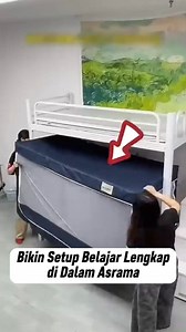 209K views · 2.4K reactions | Bikin Setup Belajar Lengkap Di Dalam Asrama #reels #fbpro #reelsfb #fbreels #reelsviral #reelsfyp #meta #monetisasi #videoreels #foryourpage #trendingreels #viral #jangkauan | Cerita kita | Facebook