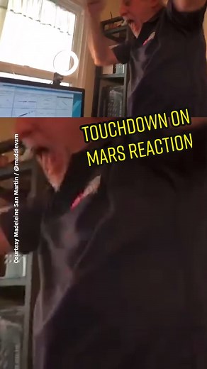 Miguel San Martin Reacts to Mars Rover Landing