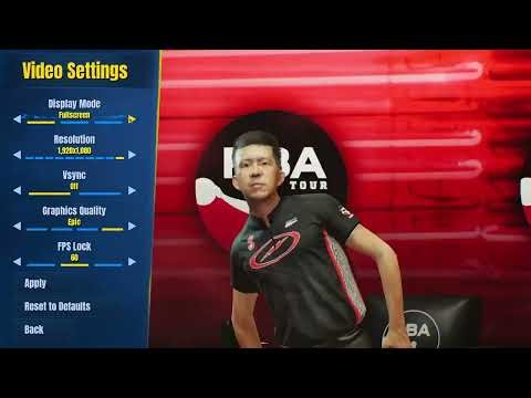 PBA Pro Bowling 2026 How to Change Display Mode, Resolution & FPS
