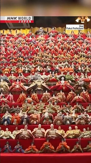 Doll festival kicks off in central JapanーNHK WORLD-JAPAN NEWS #shorts