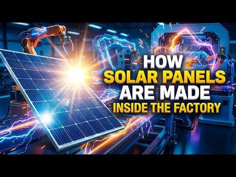 Inside a Solar Panel Factory – How Solar Panels Are Really Made