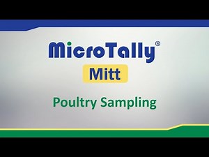 MicroTally® Mitt Chicken Sampling Concept Demo
