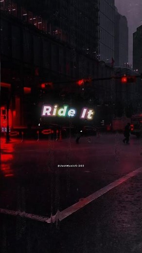 Ride It - Jay Sean | lyrics | aesthetic | English songs | whatsapp status | slowed | sped up | edit