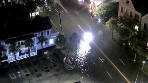 96K views · 656 reactions | 2 a.m. FLOODING UPDATE: Here's a look at the downtown flooding from Live 5 News Weather cam on top of MUSC. | Live 5 News | Facebook