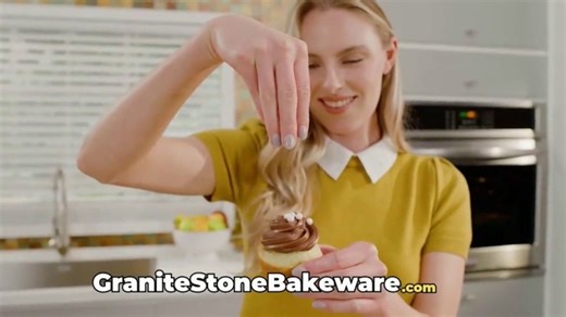 Granite Stone Bakeware TV Spot, 'Ultra Nonstick Bakeware Set: $49.99'