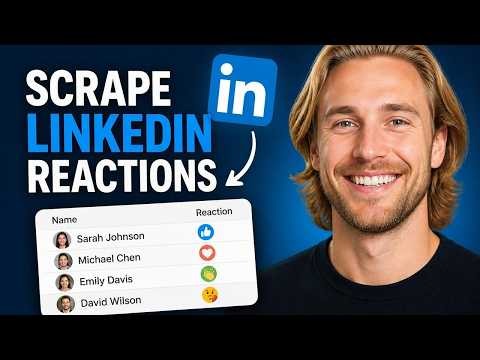 How to Scrape LinkedIn Post Reactions? (RapidAPI + PullAPI)