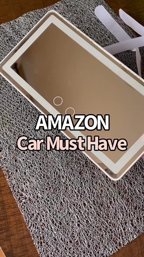 LED Rechargeable Car Vanity Mirror | Amazon Car Finds