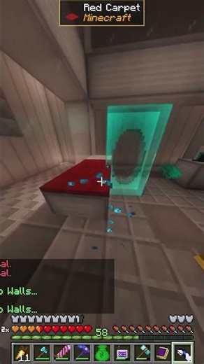 How I Solved a Portal Puzzle Pt 1 #minecraft #gaming