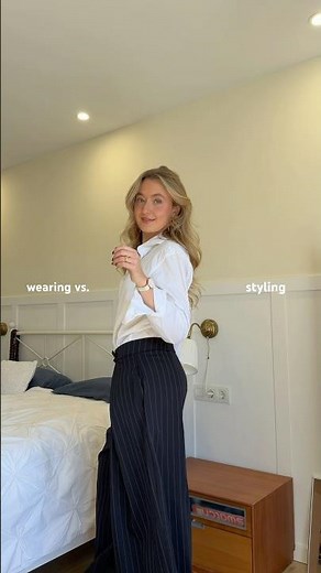 LOOK ELEGANTE con camisa blanca para viernes 🤍 outfit fácil que estiliza (Zara inspo)