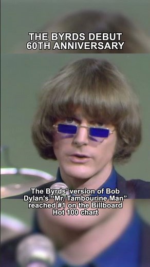 🎸 60 years ago, The Byrds made their Ed Sullivan Show debut! 🌟🎶 #shorts